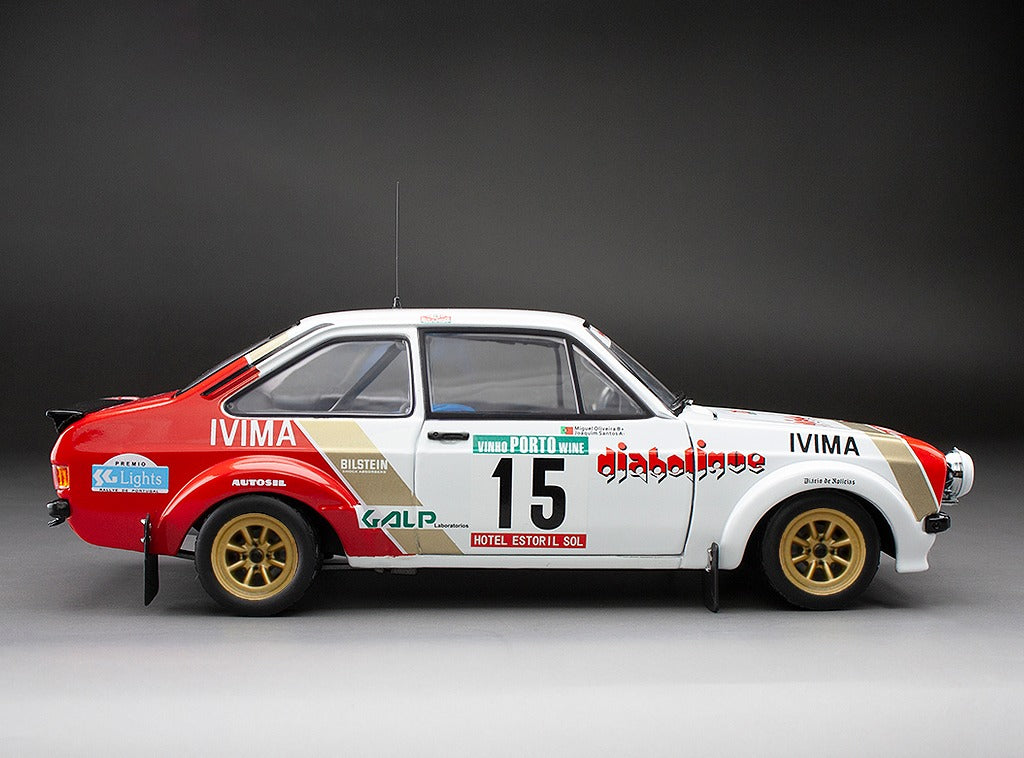 Sunstar 1:18 Ford Escort RS1800 - #15 J.Santos / M.Oliveira - Rallye de Portugal - Vinho do Porto 1983 - 4862