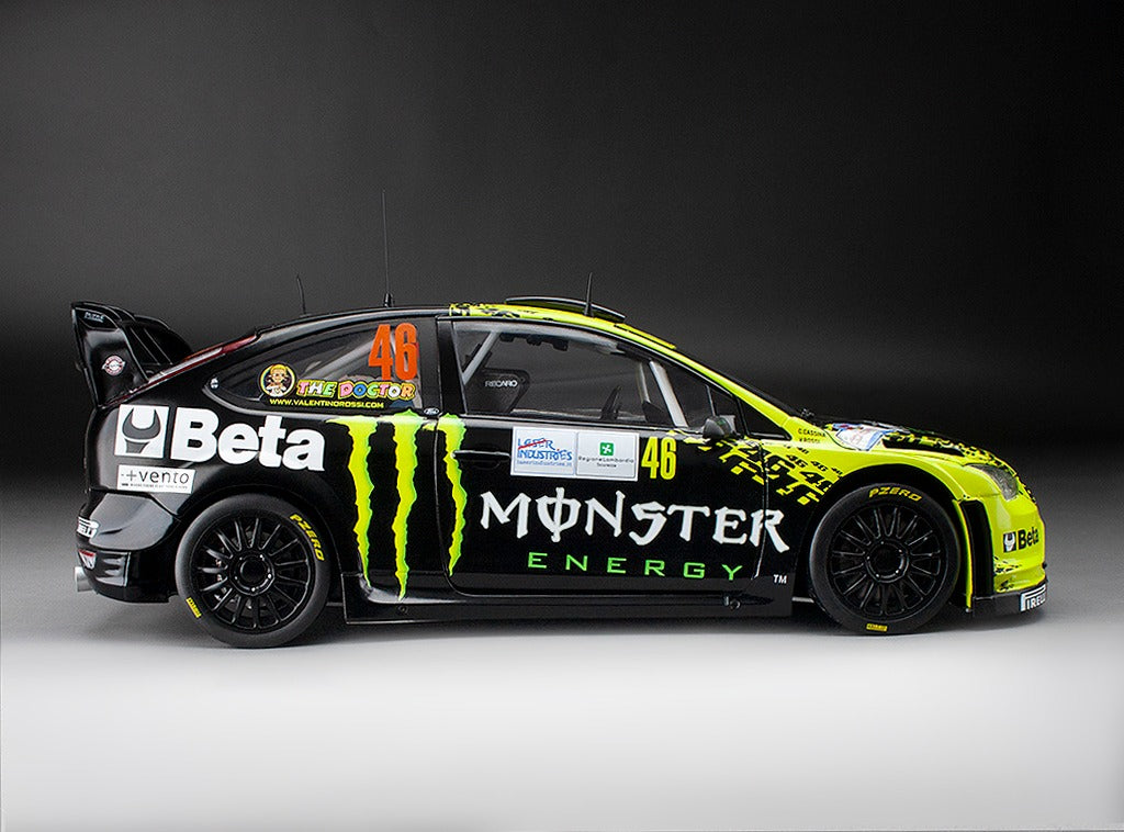 SunStar 1:18 Ford Focus RS WRC08 - #46 V.Rossi/C.Cassina - Monza Rally Show 2009 (limited edition 999pcs) - 3981