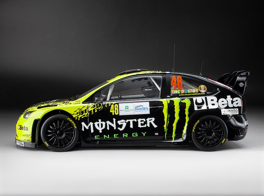 SunStar 1:18 Ford Focus RS WRC08 - #46 V.Rossi/C.Cassina - Monza Rally Show 2009 (limited edition 999pcs) - 3981