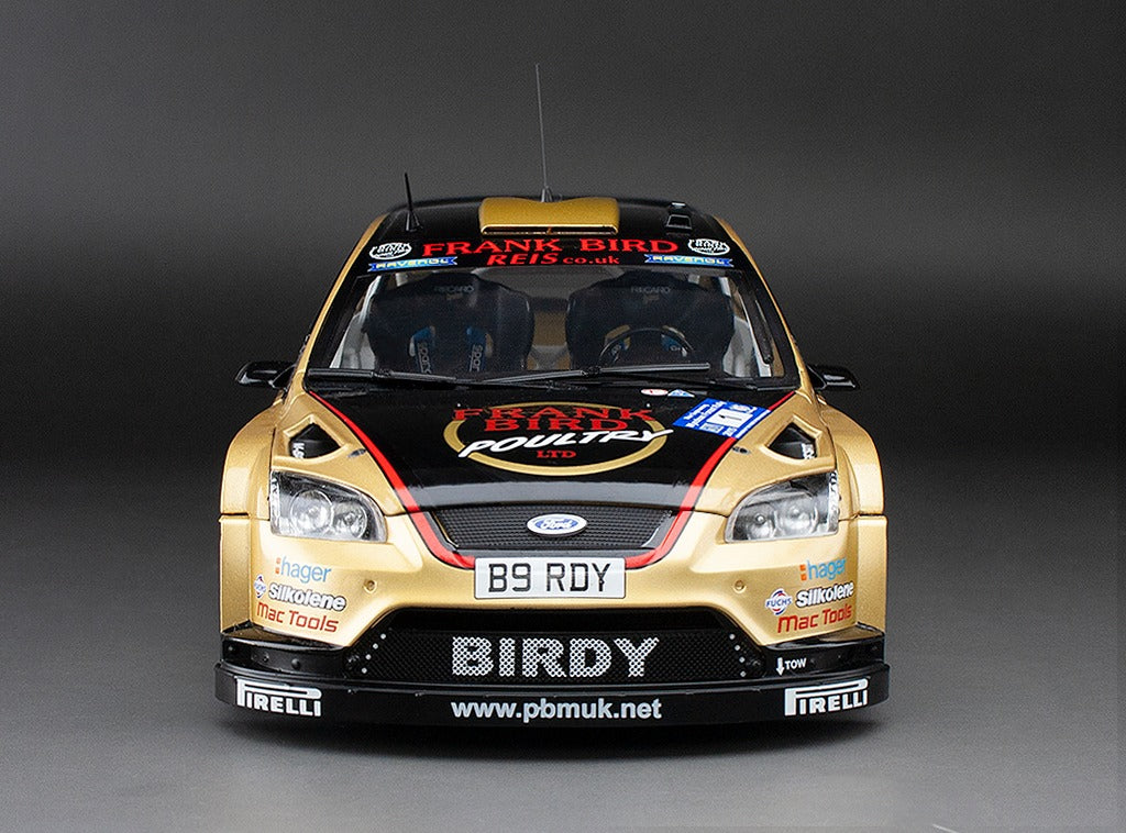 SunStar 1:18 Ford Focus RS WRC08 - #1 P.Bird/A.Davies - Winner Wyedean Forest Rally 2015 (limited edition 999pcs) - 3982