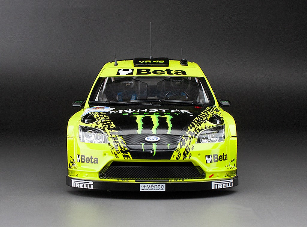 SunStar 1:18 Ford Focus RS WRC08 - #46 V.Rossi/C.Cassina - Monza Rally Show 2009 (limited edition 999pcs) - 3981