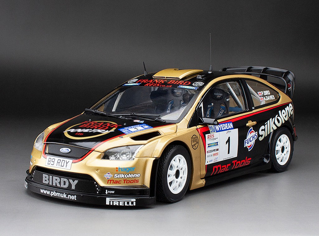 SunStar 1:18 Ford Focus RS WRC08 - #1 P.Bird/A.Davies - Winner Wyedean Forest Rally 2015  (limited edition 999pcs) - 3982
