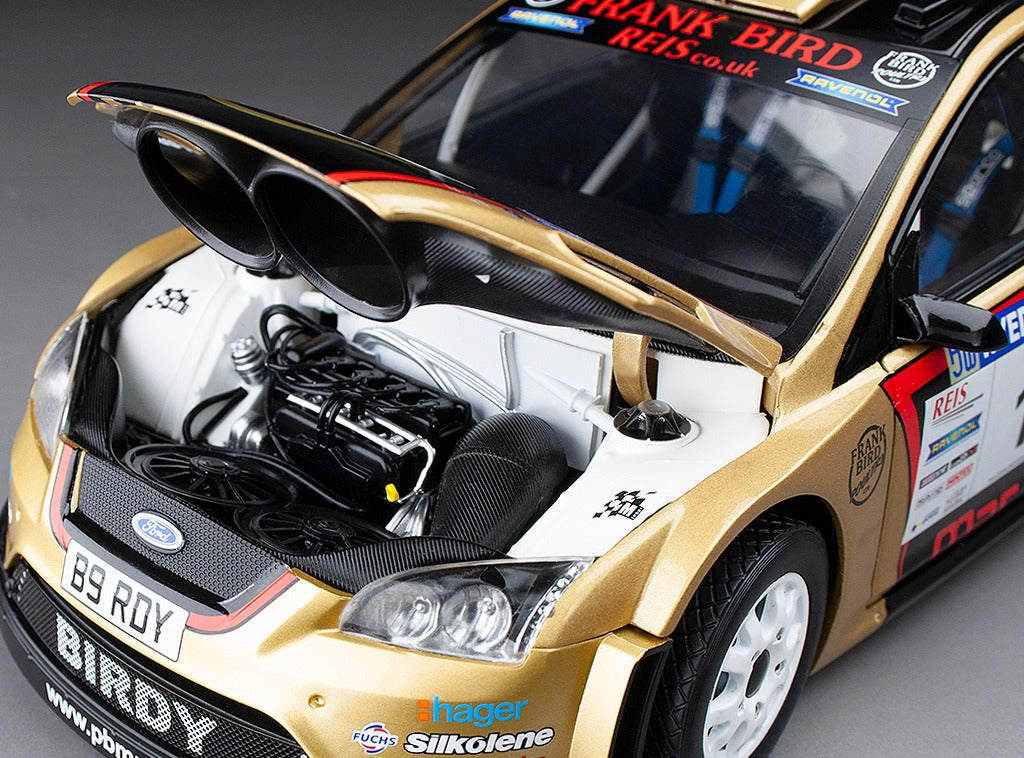SunStar 1:18 Ford Focus RS WRC08 - #1 P.Bird/A.Davies - Winner Wyedean Forest Rally 2015 (limited edition 999pcs) - 3982