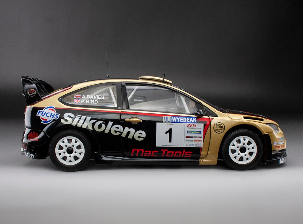 SunStar 1:18 Ford Focus RS WRC08 - #1 P.Bird/A.Davies - Winner Wyedean Forest Rally 2015 (limited edition 999pcs) - 3982