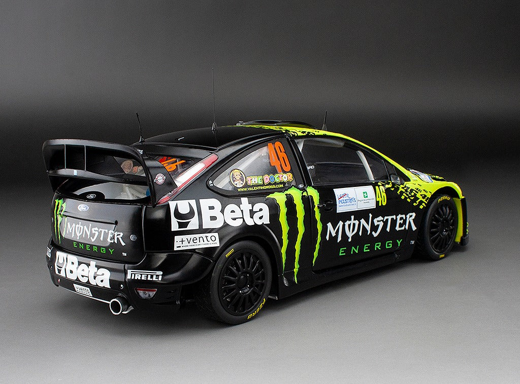 SunStar 1:18 Ford Focus RS WRC08 - #46 V.Rossi/C.Cassina - Monza Rally Show 2009 (limited edition 999pcs) - 3981