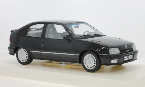 Norev 1:18 Scale Diecast Model Car - 1991 Opel Kadett GSi (Vauxhall Astra Mk2) - Black - 183617