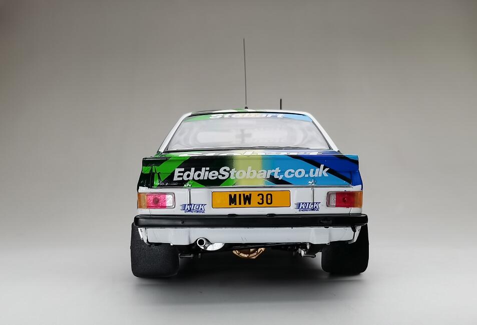 SUNSTAR 4852 1:18 Scale Ford Escort Mk II RS 1800 #3 Stobart Alber Clark Rally 2008 M.Wilson/J.Millington