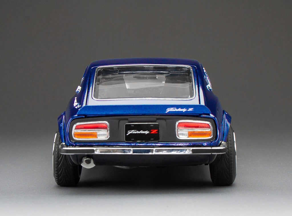 Sunstar 1:18 - 1972 Datsun Fairlady Z (S30) RHD - Midnight Blue - 3515R