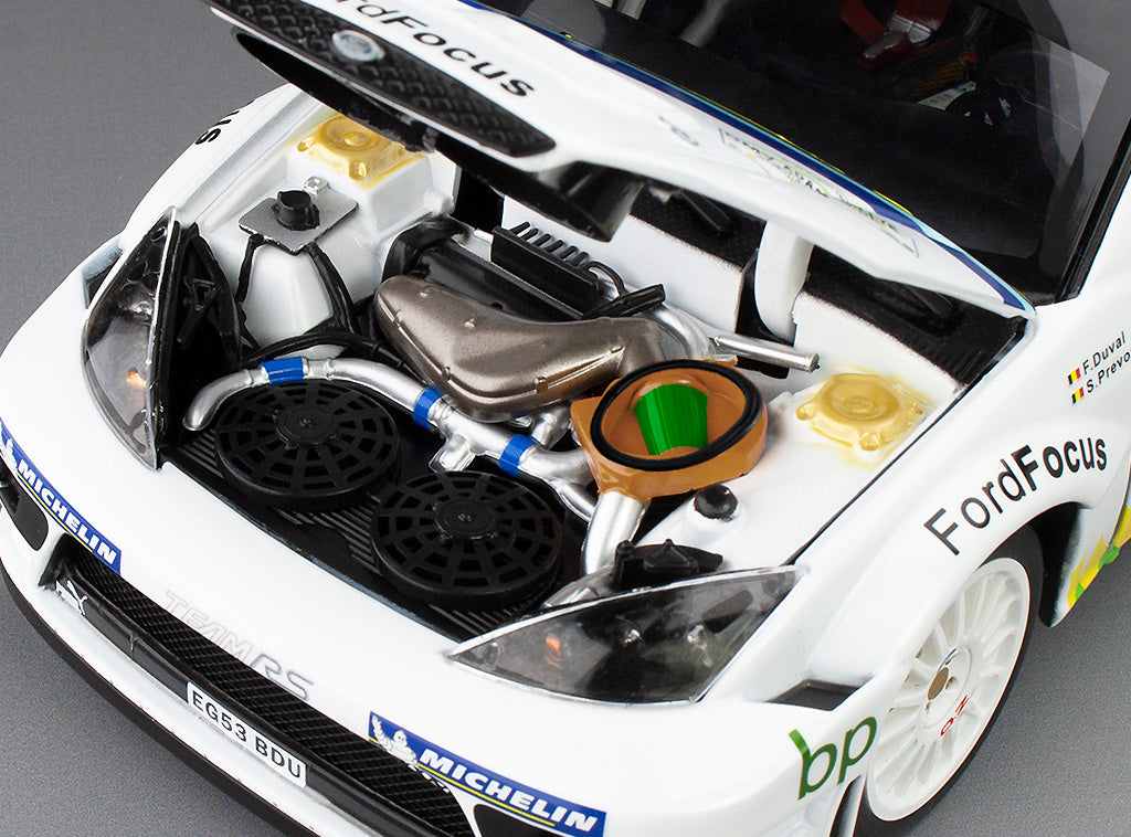 SunStar 1:18 Ford Focus RS WRC '04-#8 F.Duval/S.Prévot - 2nd Rally Deutschland 2004 (limited edition 999pcs) - 3881