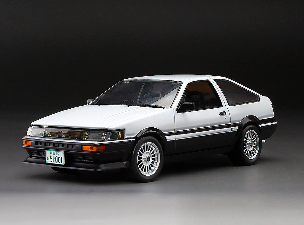 Sunstar 1:24 Scale Diecast 51001 1985 Toyota Corolla Levin (AE86) – White/Black