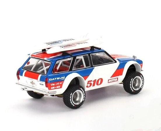 MiniGT 1:64 Kaido House Datsun 510 4x4 Wagon GT Surf Safari - KHMG044