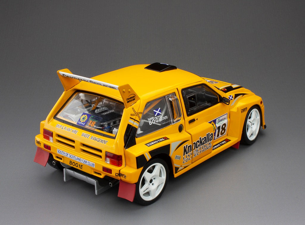 Sunstar Diecast - 1:18 MG Metro 6R4 - #18 D.Bogie/E.Sherry - Topaz Donegal International rally 2010 (limited edition 999pcs) - 5547