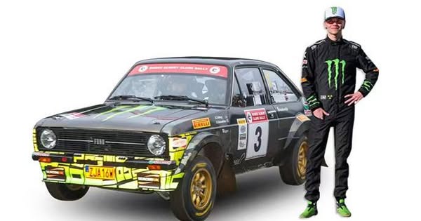 SUNSTAR 1:18 Scale - Ford Escort RS1800 - #3 O.Solberg/E.Edmondson - Roger Albert Clark Rally 2023 with Oliver Solberg Figure) (limited edition 999pcs) - 4864F
