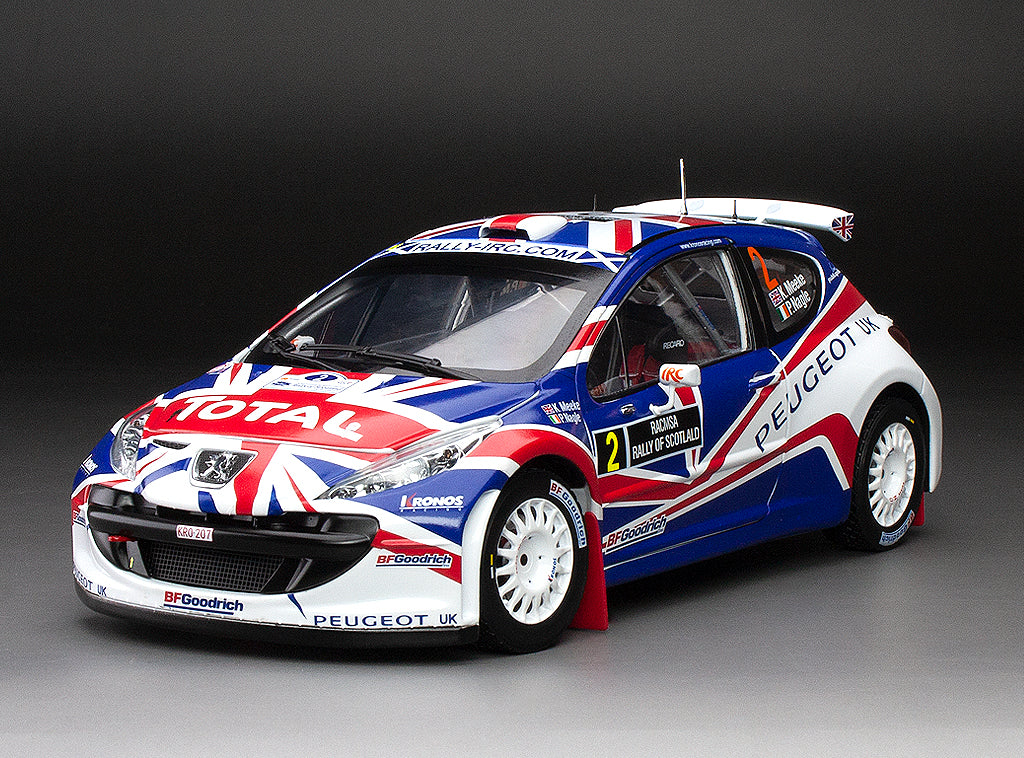 Sunstar 1:18 Peugeot 207 #6 Meekle/Nagle3rd Rally of Scotland 2010 2006 - 5439