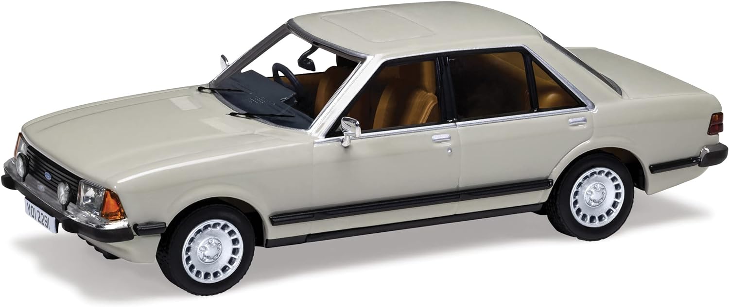 Corgi Vanguards 1:43 SCALE 1983 Ford Granada Mk2 2.81 S - RUC in Dove Grey - VA12417