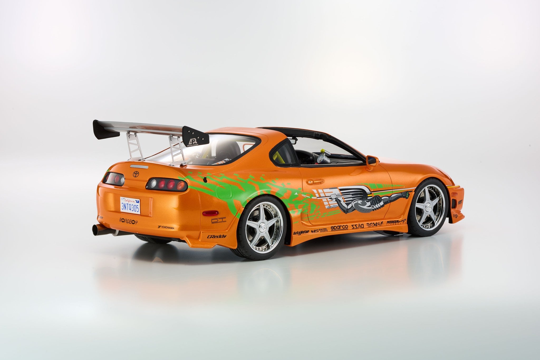 Kyosho Resin - 1:12 Toyota Supra Turbo "Fast & Furious" Orange - KSR12009A