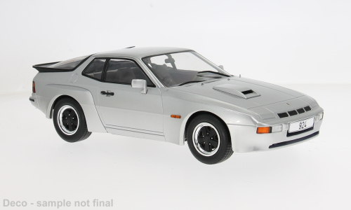 MCG 1:18 Diecast - 1981 Porsche 924 Carrera GT, Silver - MCG18658