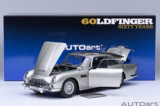 Autoart 1:18 Aston Martin DB5 Goldfinger, (full openings) - 70296