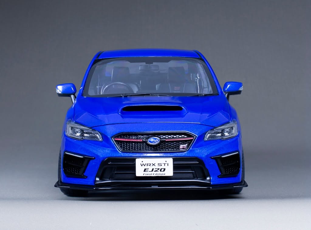 Sunstar 1:18 - Subaru WRX STI EJ20 Final Edition - WB Blue Pearl - 5558