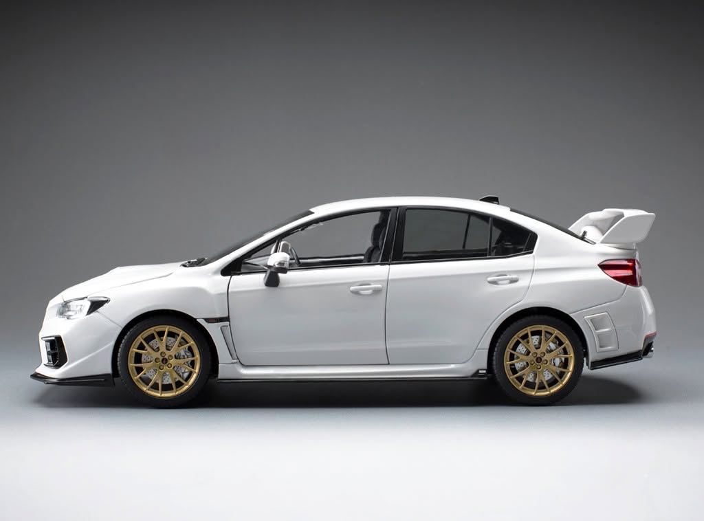 Sunstar 1:18 - Subaru WRX STI EJ20 Final Edition - Crystal White Pearl - 5559
