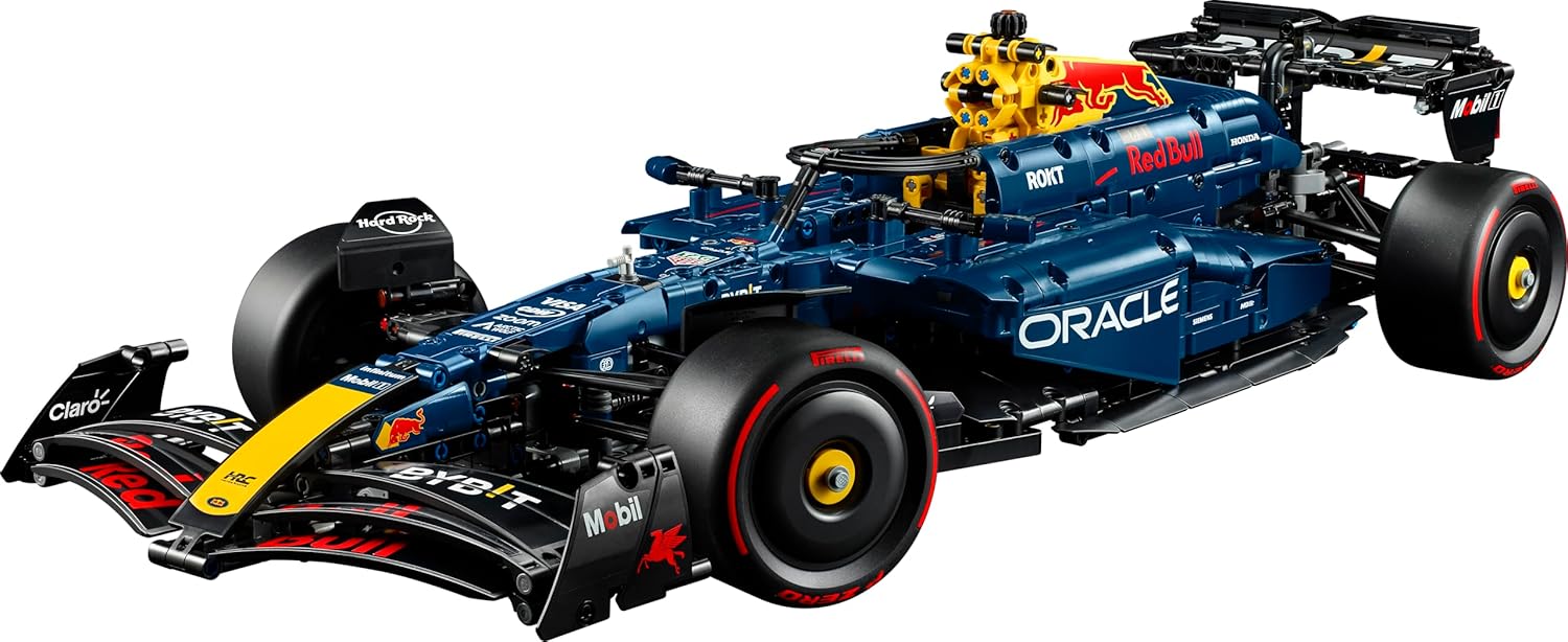 LEGO Technic Oracle Red Bull Racing RB20 F1 Car Model Kit, 1639 Pieces - Age 1+ - 42206