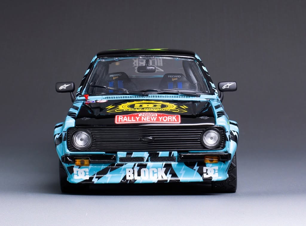 SUNSTAR 1:18 Scale Ford Escort Mk2 RS 1800 NO.43 - Ken Block A. Gelsomino Rally New York 2009 - 4865