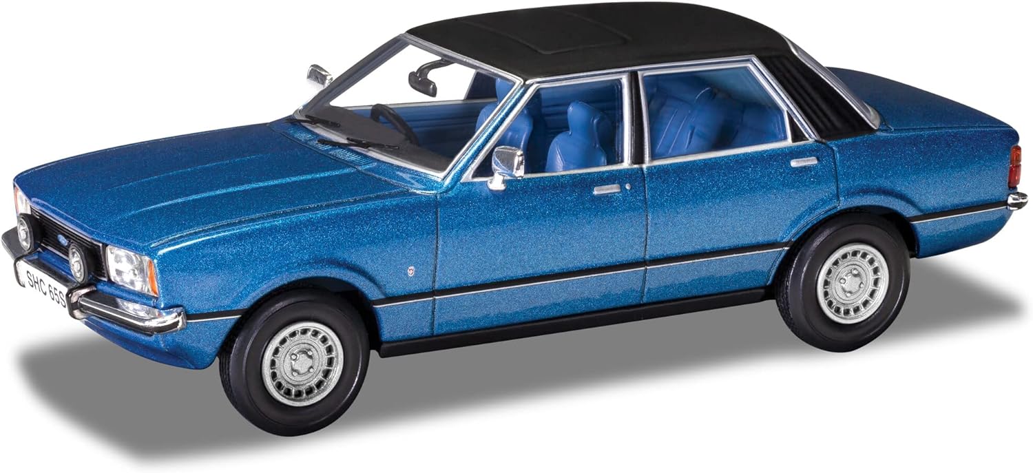Corgi 1:43 Diecast Model Car VA11916 Ford Cortina Mk4 2.0 Ghia, Hawaiian Blue