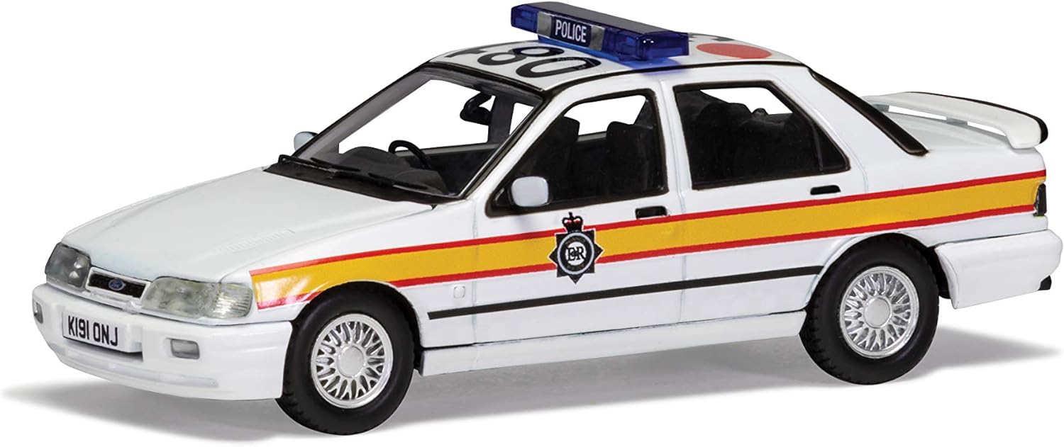 Corgi Vanguards Ford Sierra Sapphire RS Cosworth 4x4 Sussex Police Model Car