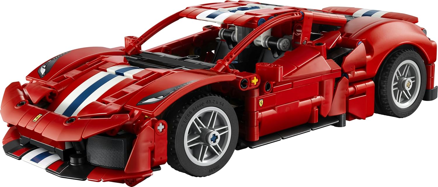 LEGO Technic Ferrari 488 PISTA, Forza Horizon 6, 882 Pieces - Age 9+ - 42235