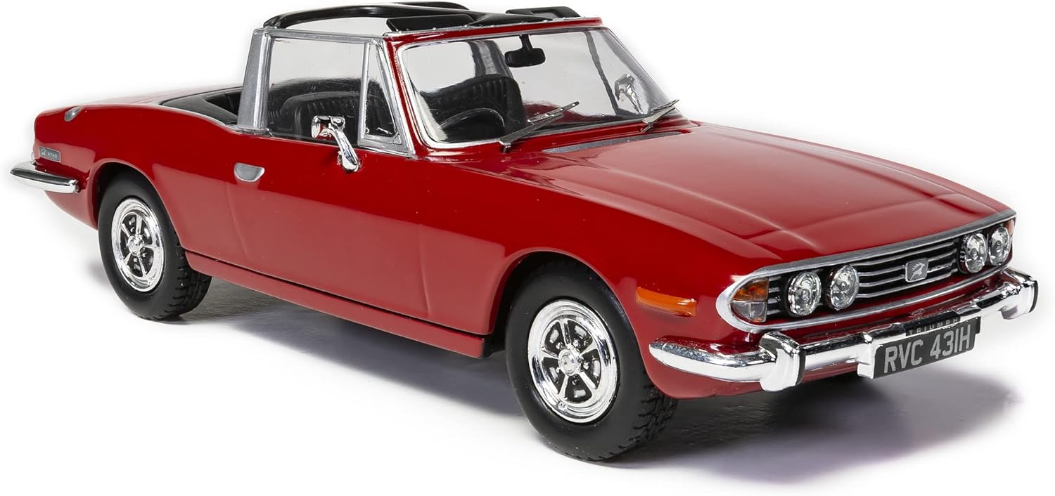 CORGI VANGUARDS 1:43 1969 TRIUMPH STAG MKI IN SIGNAL RED VA10113 - DIECAST MODEL