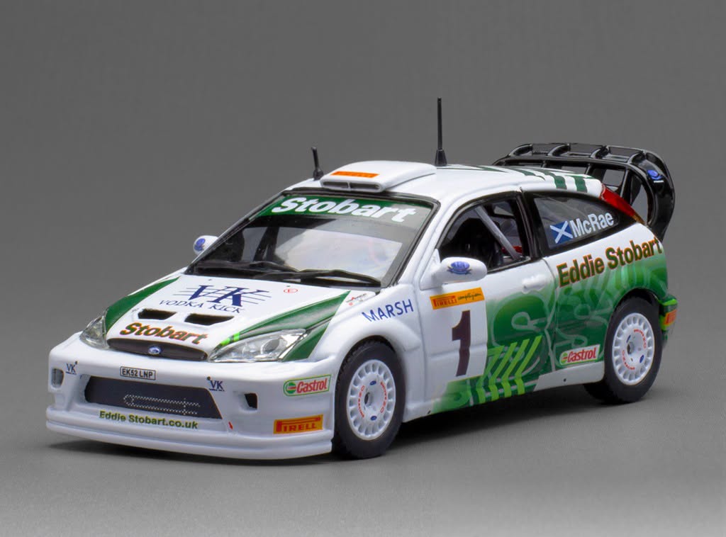 Vitesse 1:43 Ford Focus RS WRC '03 - #1 Colin McRae -Pirelli International Rally 2005 - 43316