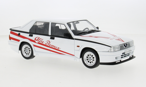 MCG 1:18 Diecast - 1987 Alfa Romeo 75 Turbo Evoluzione, White - MCG18430