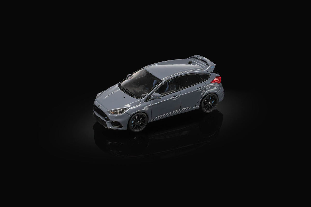 Sunstar 1:64 Diecast Model, 2018 Ford Focus RS, Stealth Grey - 60068