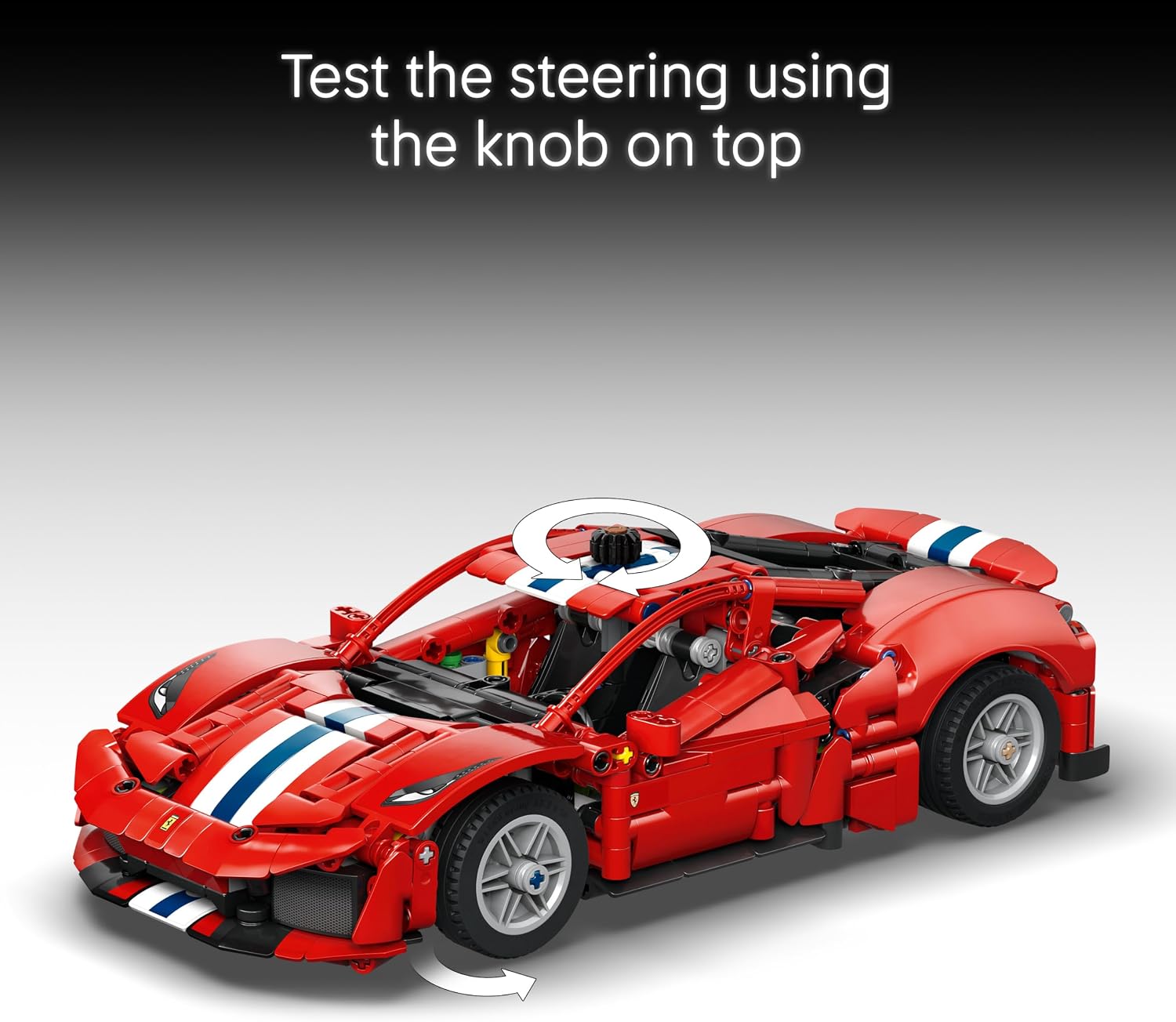 LEGO Technic Ferrari 488 PISTA, Forza Horizon 6, 882 Pieces - Age 9+ - 42235