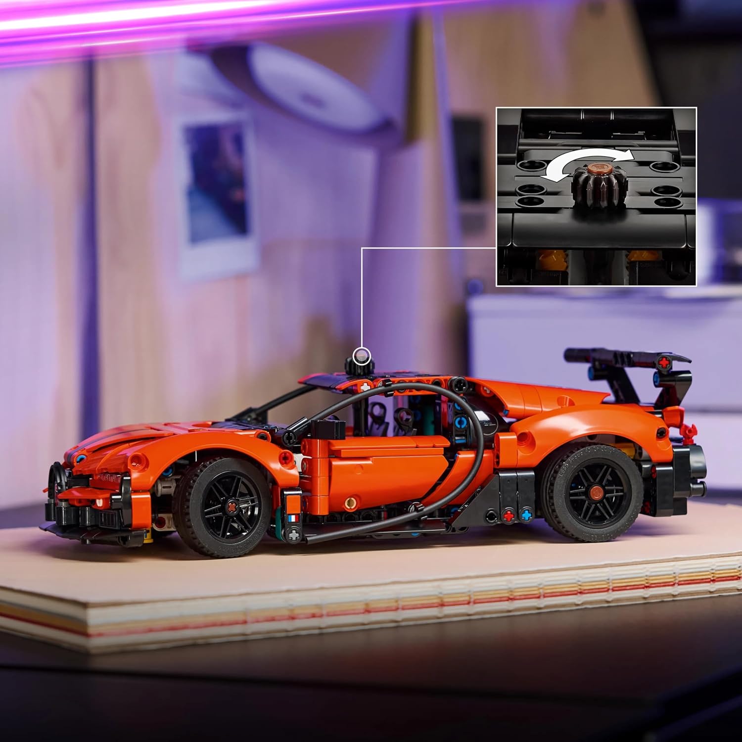 LEGO Technic Bugatti Chiron Pur Sport, 771 Pieces - Age 9+ - 42222