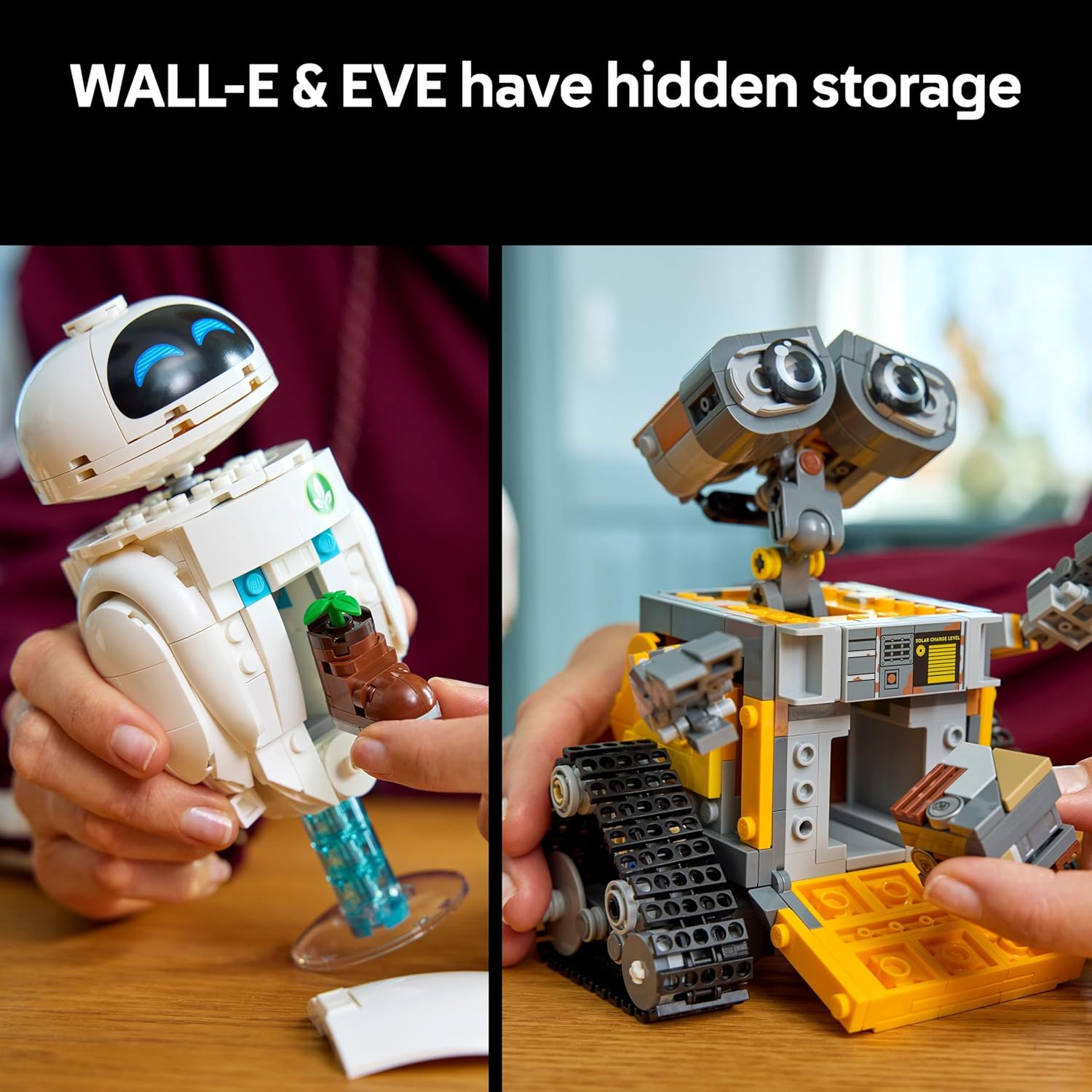 LEGO 43279 - Disney Pixar WALL-E and EVE - 811 Pieces - Age 18+