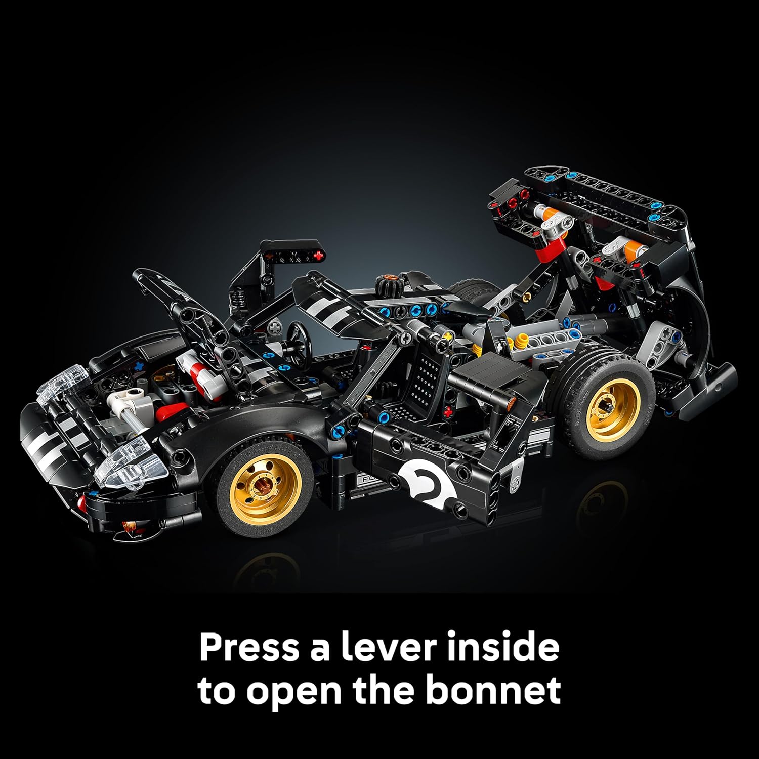 LEGO Technic Ford GT40 Mk2, 793 Pieces - Age 18+ - 42223