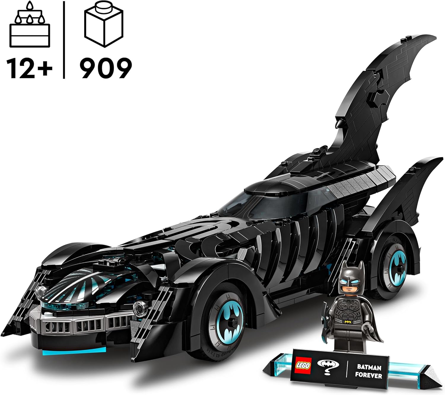 LEGO Batman Forever Batmobile, 909 Pieces - Age 12+ - 76304