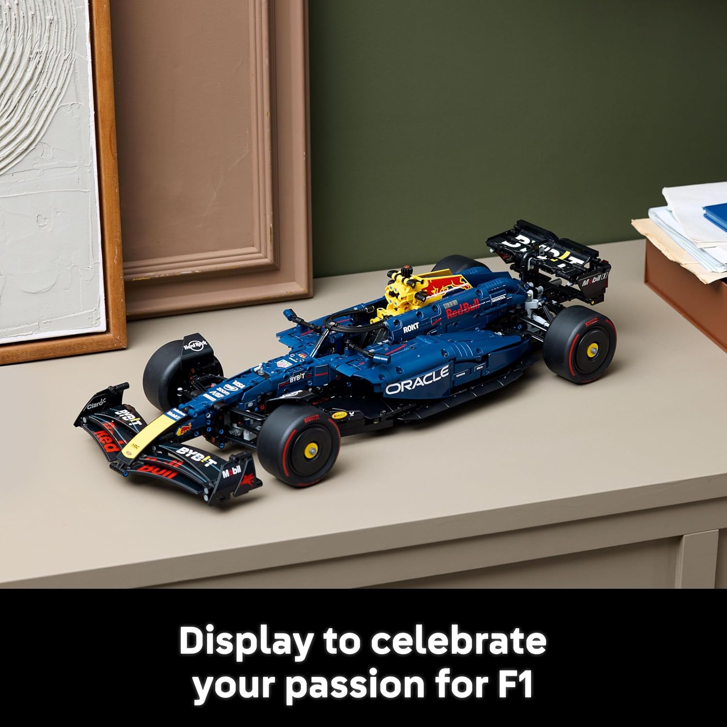 LEGO Technic Oracle Red Bull Racing RB20 F1 Car Model Kit, 1639 Pieces - Age 1+ - 42206
