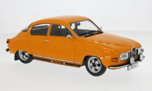 MCG 1:18 Diecast - 1970 Saab 96 V4, Orange - MCG18654