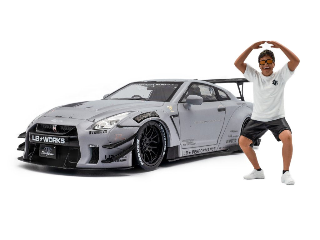 Solido 1:18 Diecast - 2024 Nissan GT-R (R35) w/Liberty Walk