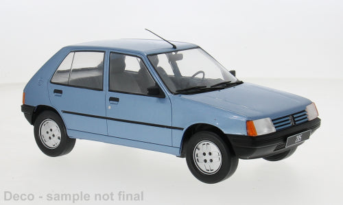 MCG 1:18 Scale - 1984 Peugeot 205, Light Blue - MCG18491