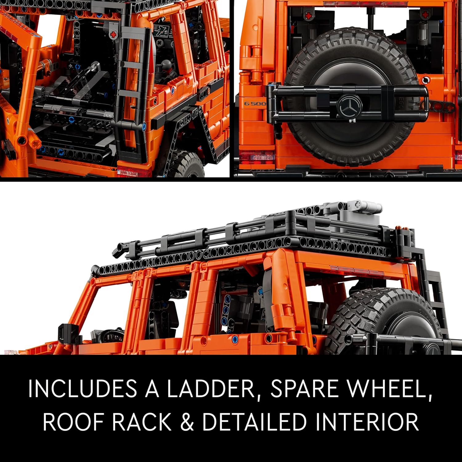 LEGO Technic - Mercedes-Benz G500 Professional 4x4 , Orange - (Age 18+) - 42177