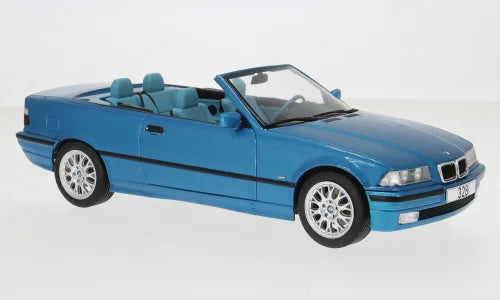 MCG 1:18 Diecast - 1996 BMW 328i (E36) Cabriolet, Turquoise - MCG18319
