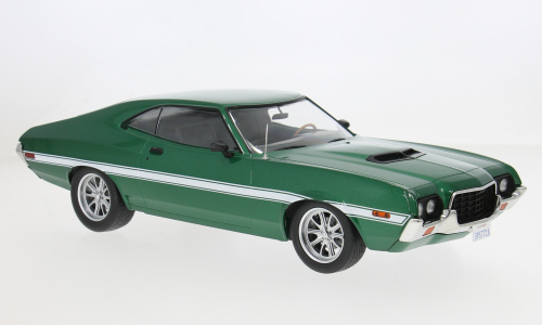 IXO 1:18 Diecast - Ford Gran Torino Sport, Green, 1972 - IXO18CMC264.22