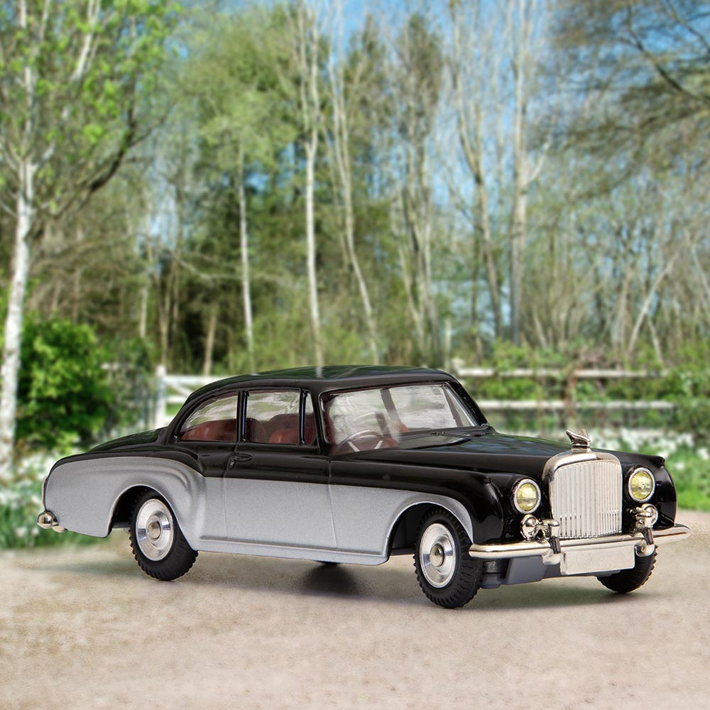 Corgi Model Club 1:50 - Bentley Continental Sports Saloon Black and Silver, Black/Silver, 224