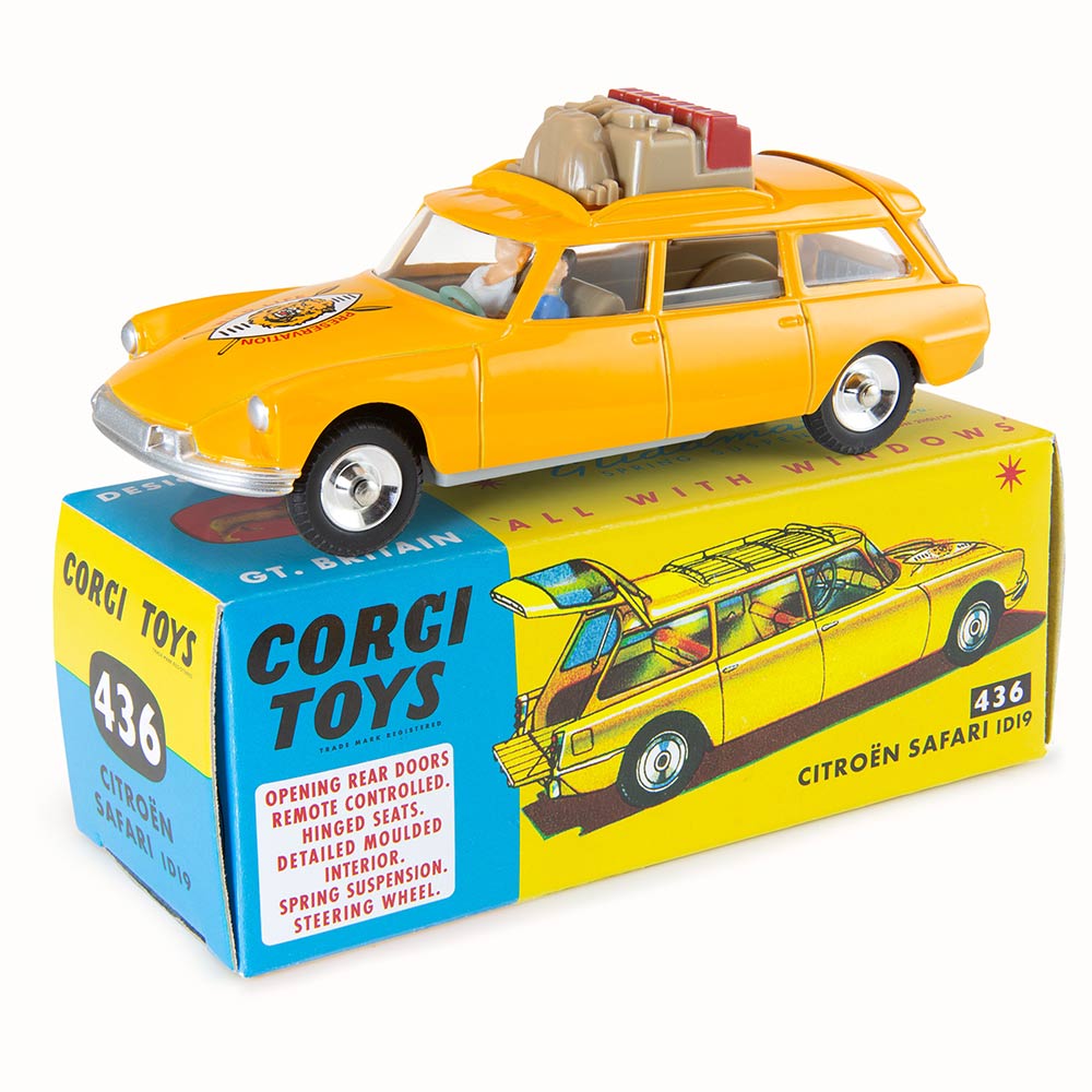 Corgi Model Club 1:48 - Citroen ID19 Safari, Orange - 436