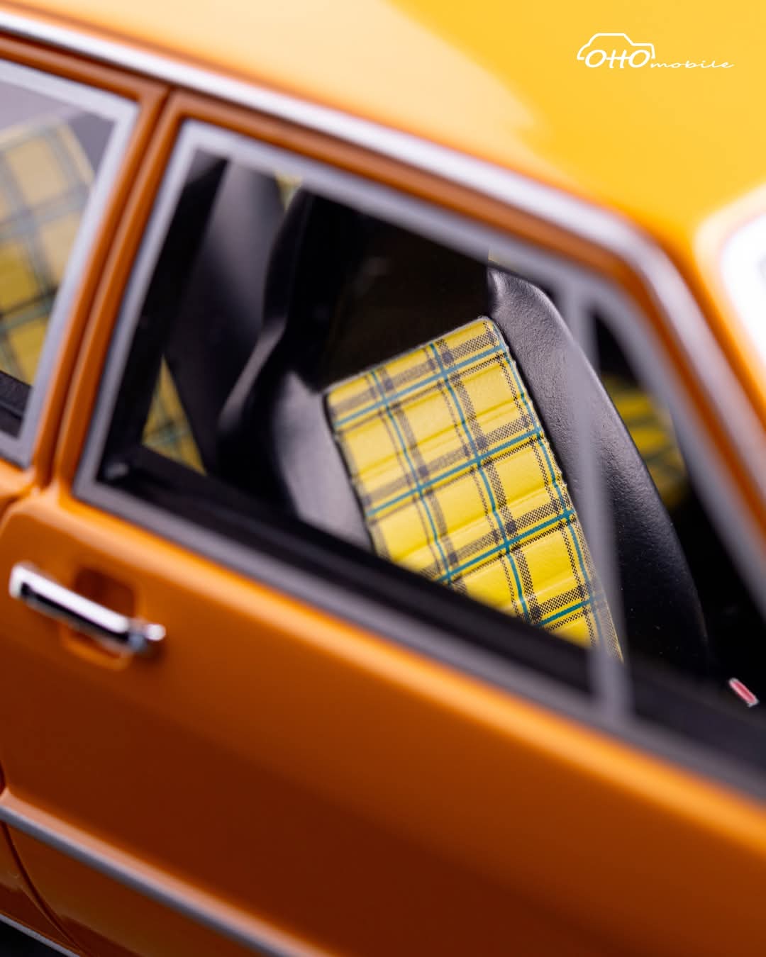 OTTO 1:18 Scale Resin - 1977 VW Volkswagen Scirocco GTi Mk1 in Orange - OT467