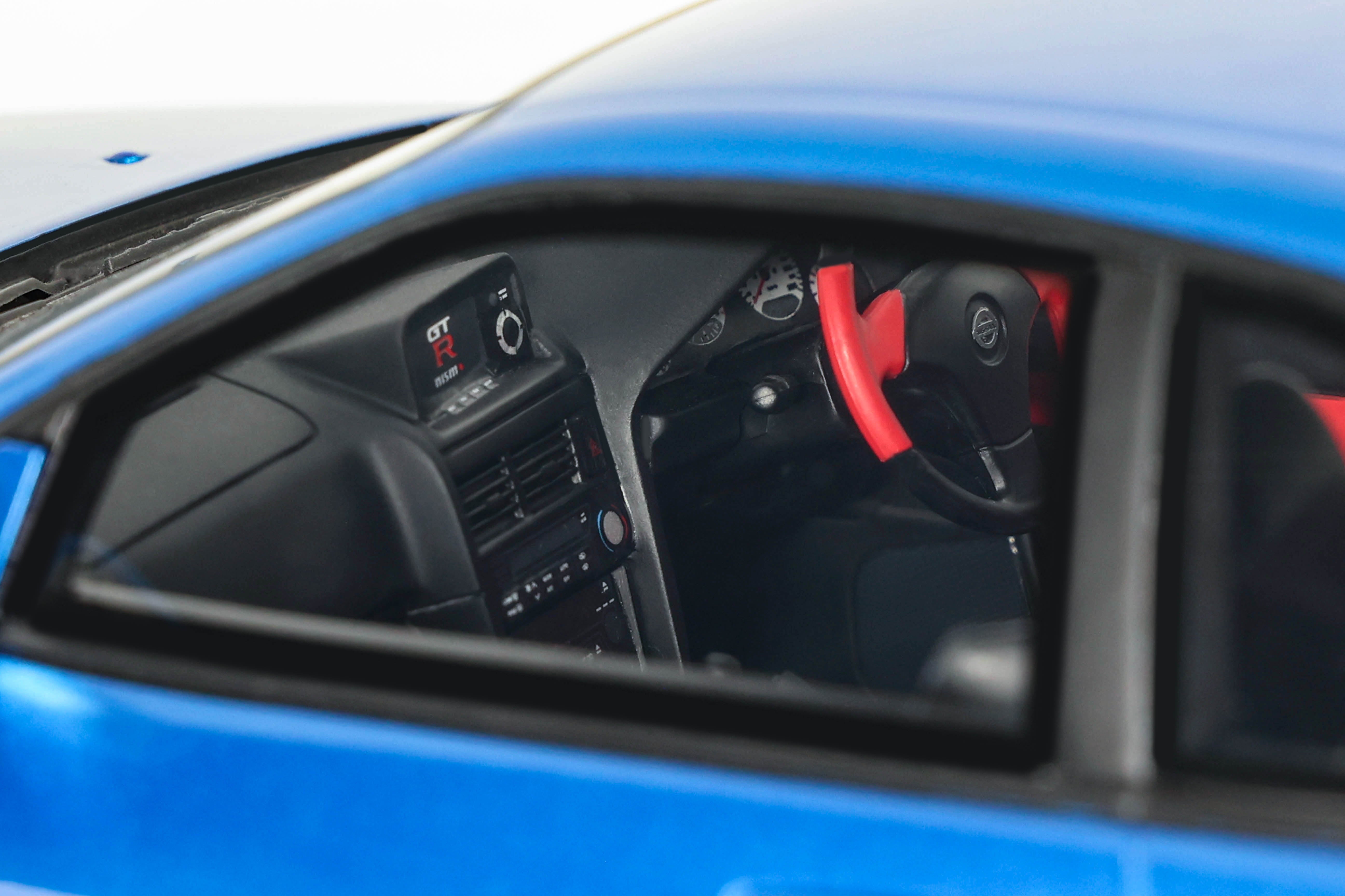 Otto 1:12 Scale Resin Model - 2005 Nissan Skyline NISMO GT-R R34 Z-Tune, Blue - G082
