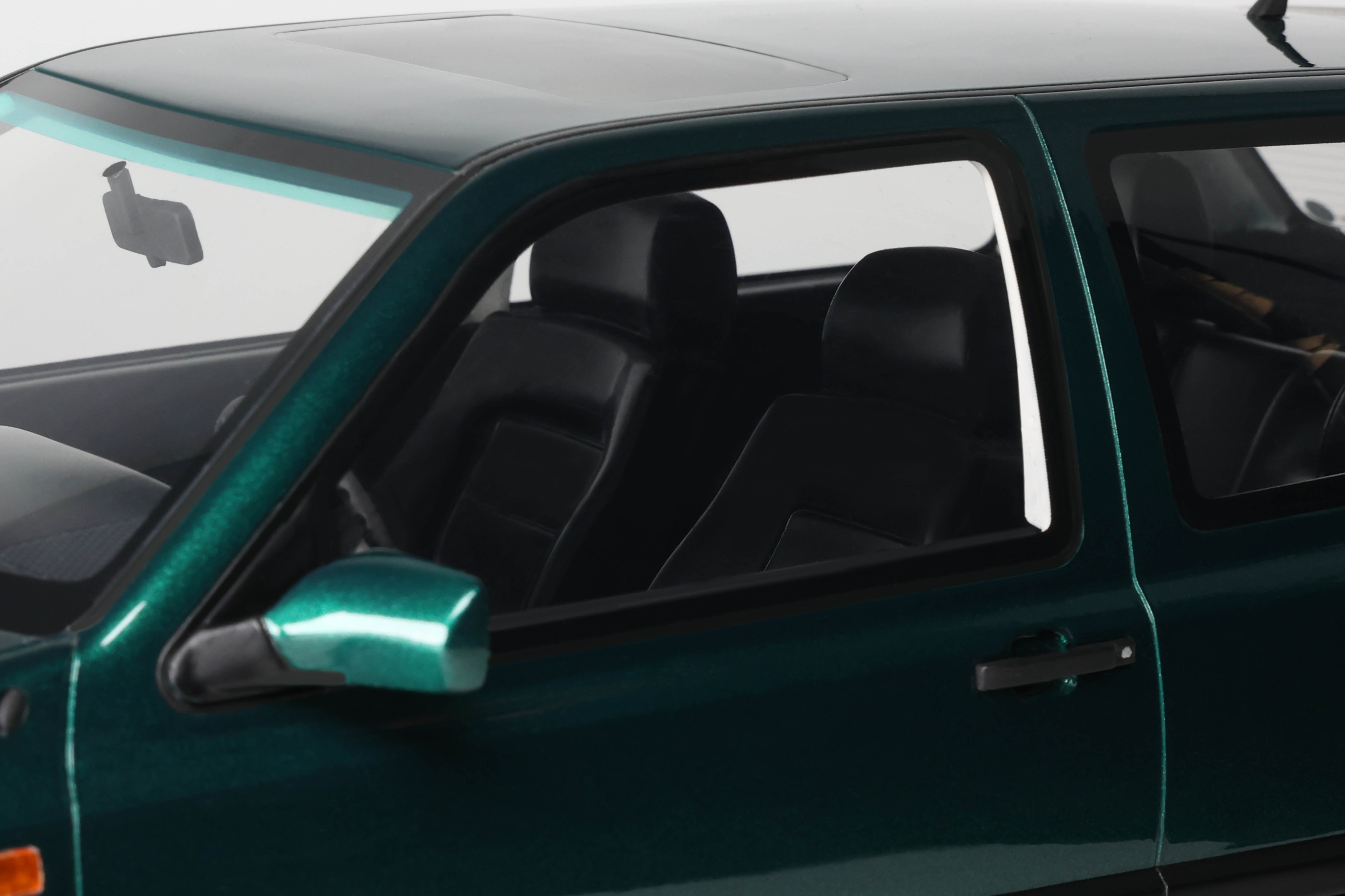 OTTO 1:12 Scale Resin - 1992 VOLKSWAGEN GOLF III VR6 CARAT, DRAGON GREEN 1992 - G099
